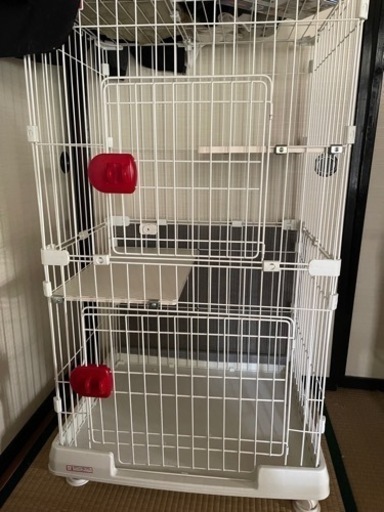 ★更にお値下げ中★スリムキャットサークル2段