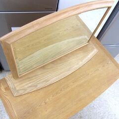ドレッサーチェスト 木製3段タンス ミラー鏡付き Charles.K 札幌市北区屯田