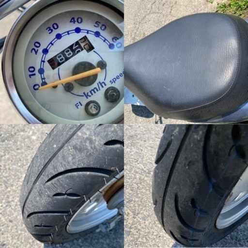 ☆レッツ4パレット低燃費FI.バッテリー・プラグ・グリップなど新品交換^_^