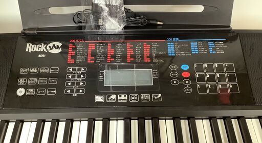 キクタニミュージック ROCKJAM 電子キーボード 61鍵 RJ761 スタンド