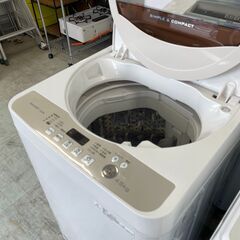 配送設置込み　シャープ4.5K洗濯機　2017年製　分解クリーニ...