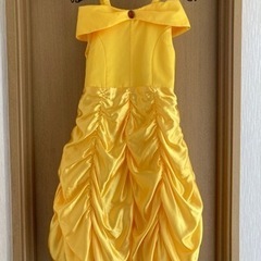 ベル　ディズニー　コスプレ　140cm 黄色　ドレス