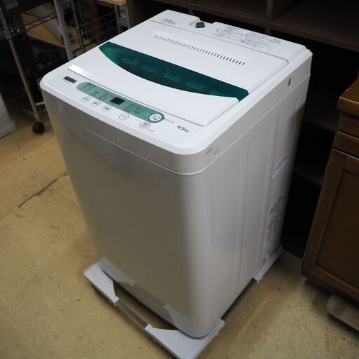 2019年製　ヤマダ電機オリジナル 全自動電気洗濯機 4.5kg 配達設置対応 1カ月保証 YWM-T45G1