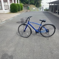 Almost new like bicycle blue colour