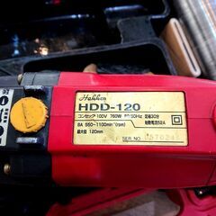 4/30Hakken コアドリル HDD-120 穴あけ 切削 工具