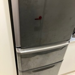 2014年製　冷蔵庫　三菱ノンフロン冷凍冷蔵庫MR-C37X-B形