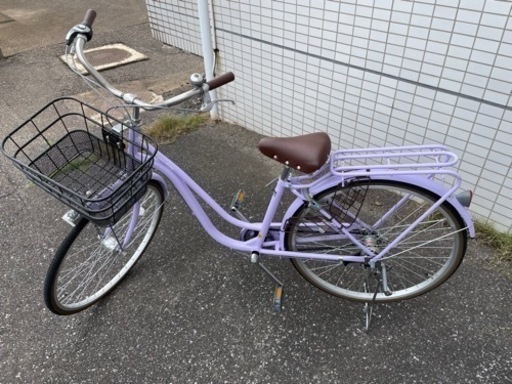 (購入者決定済)シティサイクル　3段ギア