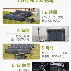 【未使用】ポータブル電源 405405mAh アウトドア キャンプ