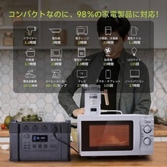 【未使用】ポータブル電源 405405mAh アウトドア キャンプ