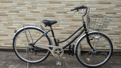 中古自転車 6段変速 26インチ （オートライト） 軽整備済み 安い 防犯登録 町田市 麻生区 神奈川 108ky