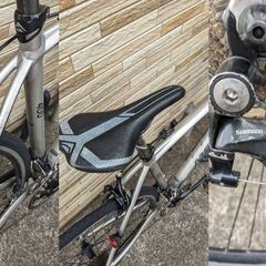 中古自転車 11段変速 700×28C S/Mサイズ 軽整備済み 安い 防犯登録 