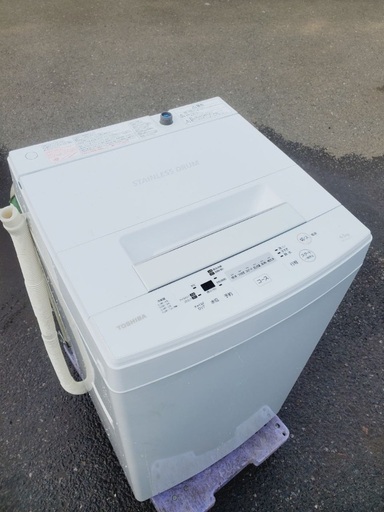♦️EJ136番　TOSHIBA電気洗濯機 【2018年製 】
