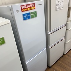 【高年式大容量】Hisense 2ドア冷蔵庫入荷しました！