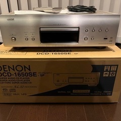 DENON CDプレイヤー　CD DCD1650SE オーディオ...