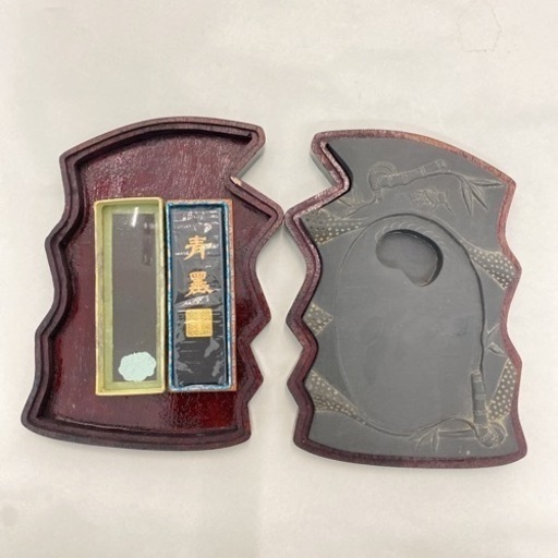 硯と墨   中国の骨董品
