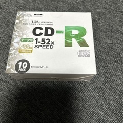 CD-R 10枚　未使用