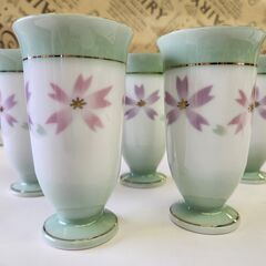 翆泉　フリーカップ「桜」　５客セット