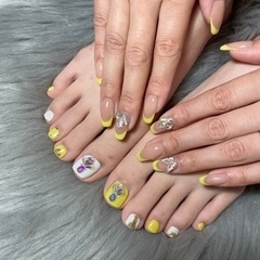 7/3〜7/23限定💜フットネイル 3500円💅