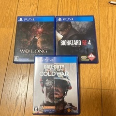 【セット】バイオre4、ウォーロン、cod bocw