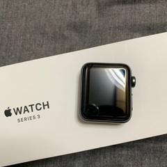 Apple Watch3 GPS スペースグレイ　38mm