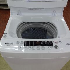 ID 353091 洗濯機5.5K ハイセンス 2022年製 HW-K55E