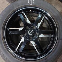 RAYS グラムライツ57 アクセレイト 18インチ　ホイール