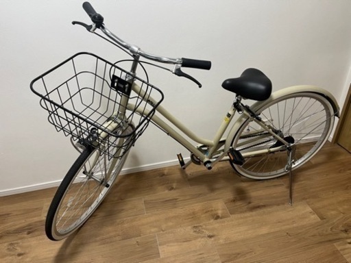 美品　ほとんど未使用　カゴ付き自転車