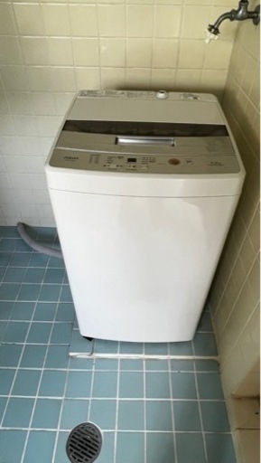 【7/1まで】AQUA 2018年製 縦型洗濯機 4.5kg