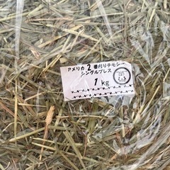 【ネット決済】うさぎ 2番刈りチモシー 4kg分