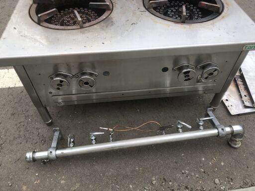 Tanico スープレンジ 業務用コンロ 2口 タニコー ガスコンロ 厨房機器