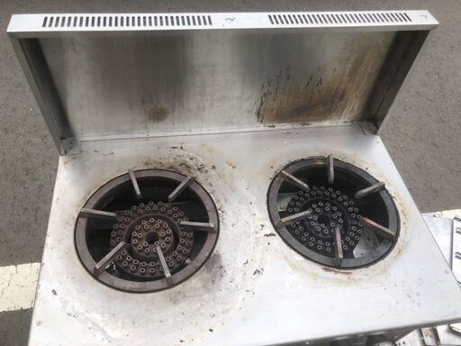 Tanico スープレンジ 業務用コンロ 2口 タニコー ガスコンロ 厨房機器