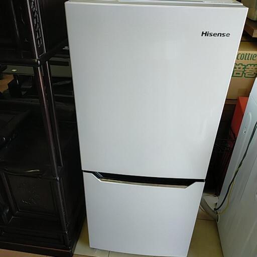 Hisense 2020年製　 2ドア冷蔵冷凍庫　130L ホワイト