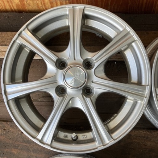 アルミホイール14インチ5.5J 4本/100-4H +45/KAINOS A4253 | skvp.co.uk