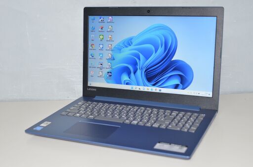 中古ノートパソコン Windows11+office Lenovo Ideapad330 Celeron-3867U/メモリ4GB/爆速SSD256GB/15.6インチ/無線/webカメラ/DVDマルチ搭載