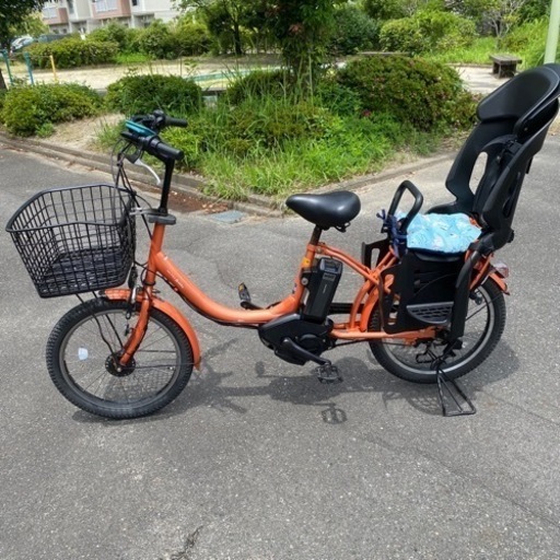 〘電動子供乗せ自転車〙ヤマハpasbabby〖20インチ〗