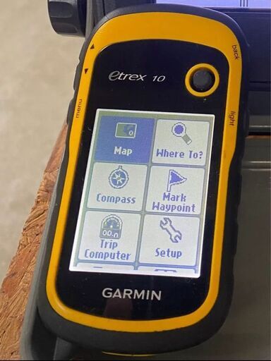 GARMIN GPS etrex10 登山・カヤックフィッシング