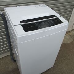 21【清掃済】2021年製 アイリスオーヤマ 6.0kg 全自動洗濯機 IAW-T602E