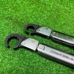 BBK 22mm×38N・m 17mm×18N・m トルクレンチ2本セット【市川行徳店】【店頭取引限定】【中古】管理番号：ITZH5107CPYT