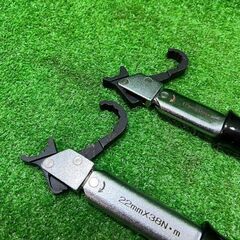 BBK 22mm×38N・m 17mm×18N・m トルクレンチ2本セット【市川行徳店】【店頭取引限定】【中古】管理番号：ITZH5107CPYT