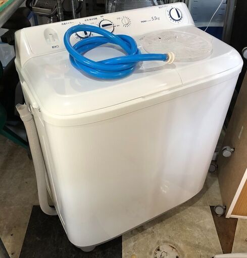 Haier 電気 洗濯機 JW-W55E 2020年式 5.5kg 二層式洗濯機 ハイアール ホワイト