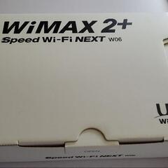 Wimax 2+ Speed Wi-fi Next w06 本体のみ 