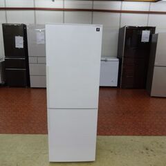 ID 224742 冷蔵庫2ドア シャープ 271L 2016年製 SJ-PD27C-W