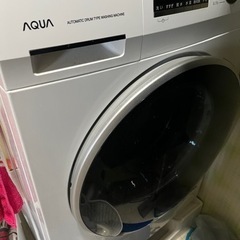 AQUA アクア AQW-FV800E(W) [ドラム式洗濯機 8kg 左開き ホワイト]