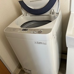 引き取り可能な方限定　洗濯機　シャープ 2016年製