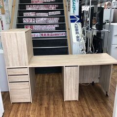 ▼値下げ▼【展示品・未使用品】 ミシン台 作業台 折り畳み式 収納付き 定価24,990円 💳自社配送時🌟代引き可💳※現金、クレジット、スマホ決済対応※