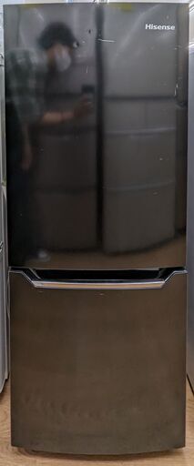 (n2318) ハイセンス 2ドア 冷凍冷蔵庫 HR-D15CB 2018年製