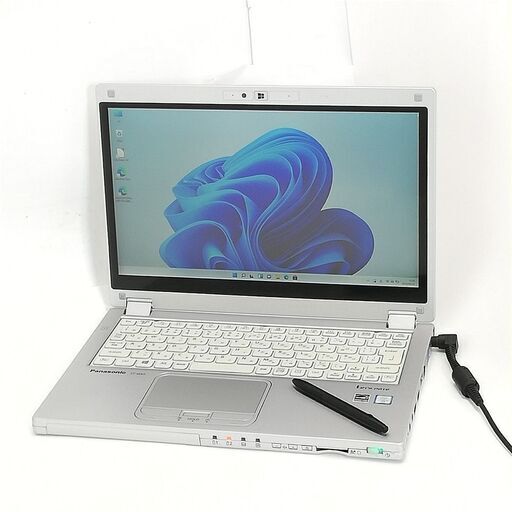 送料無料 高速SSD タッチ可 LTE対応 12.5型 ノートパソコン Panasonic CF-MX5AFAVS 中古良品 第6世代 i5 4GB 無線 Bluetooth Win11 Office