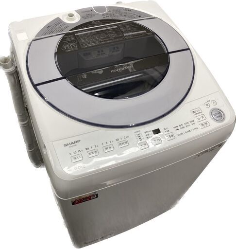 【レガストック川崎本店】SHARP シャープ 6kg 全自動洗濯機 ES-GE6D-T 2020年製