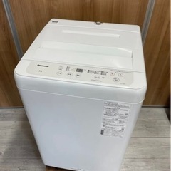 【中古美品】2023年製 パナソニック 5.0kg全自動洗濯機 ...