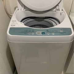4.5㎏ 洗濯機中古【SHARP ES-GL45】